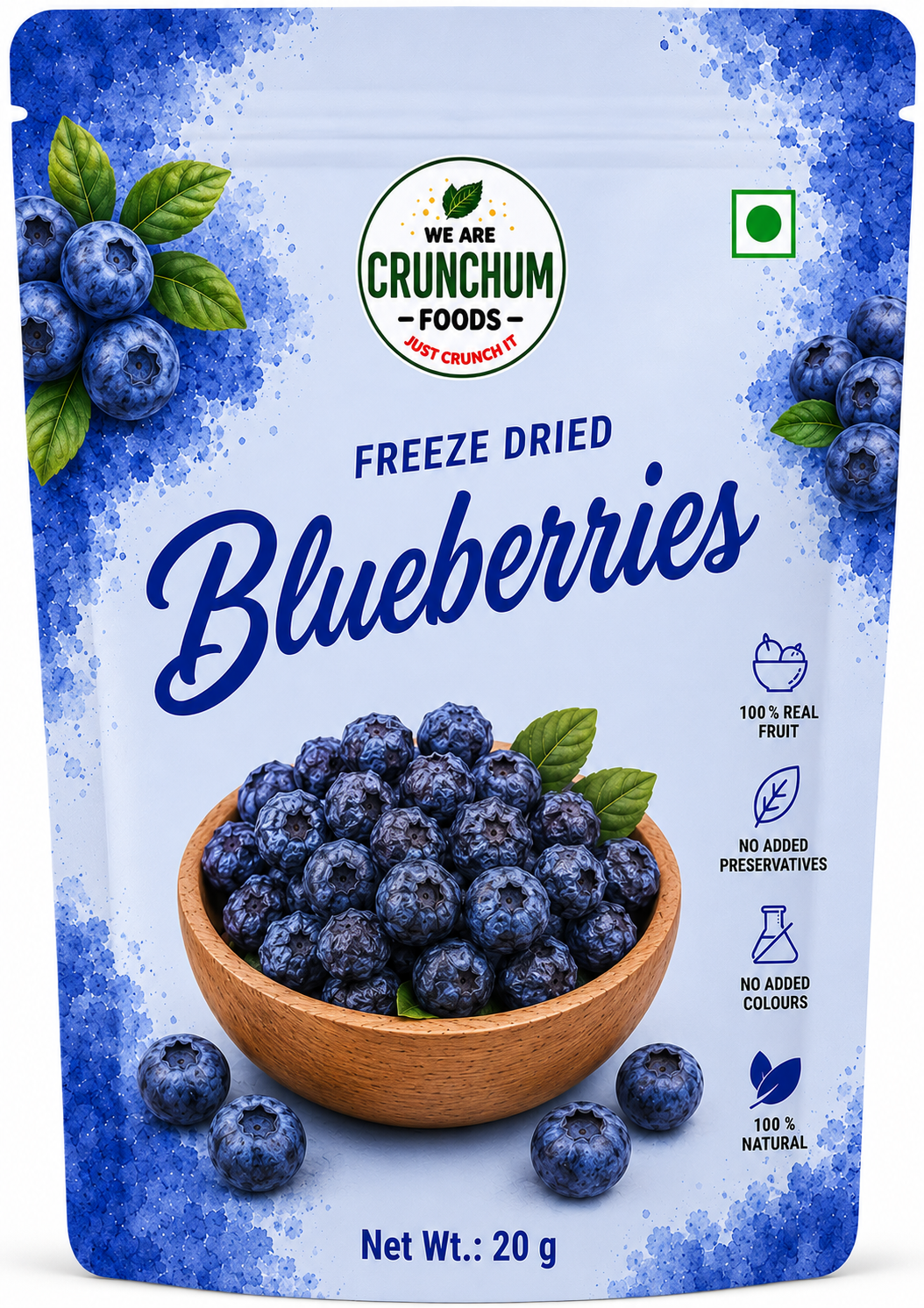 Freeze-Dried Blueberries