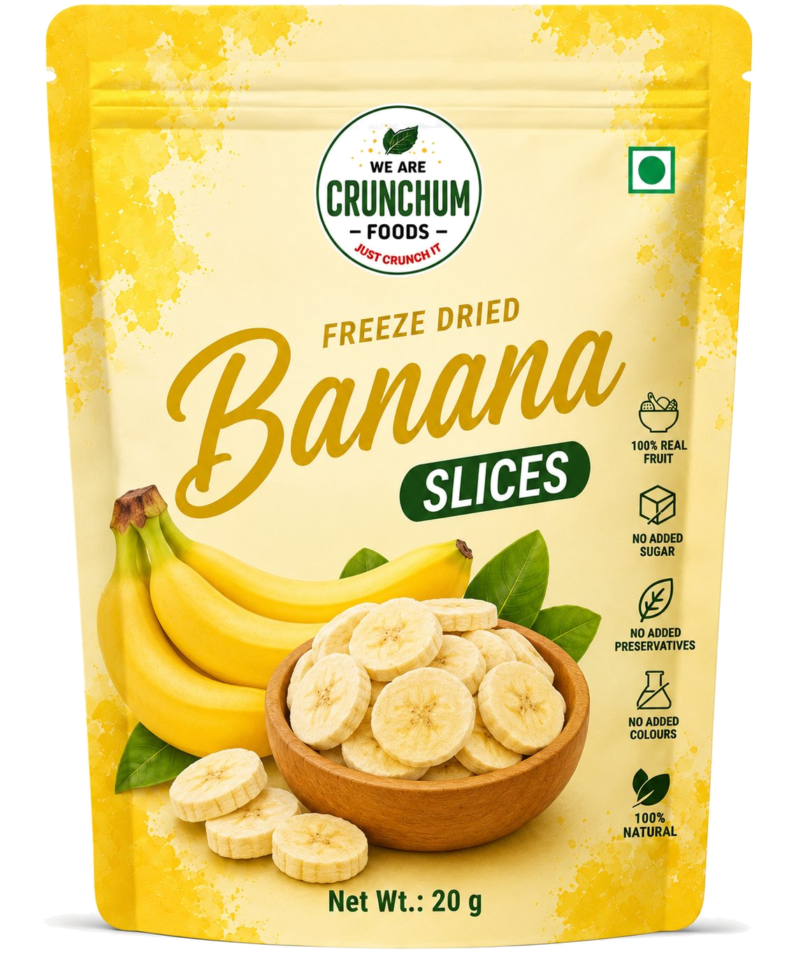 Freeze-Dried Banana Slices