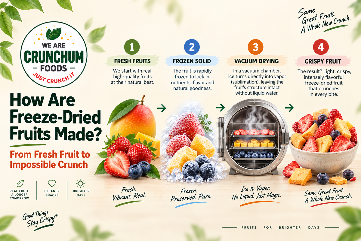 How Are Freeze-Dried Fruits Made?
